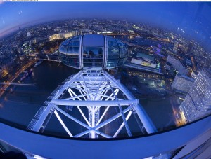 View from London Eye