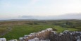 View from castle ruins at Ballinalacken Castle Country House Hotel