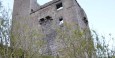 Castle ruins at Ballinalacken Castle Country House Hotel