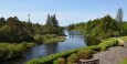 View from Ballynahinch Castle Hotel